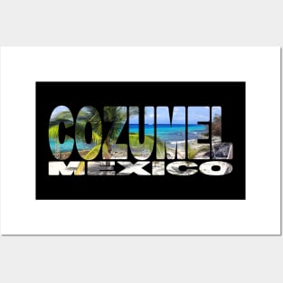 COZUMEL - Mexico Stunning Beach Paradise Posters and Art